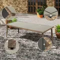 Rattaner 7 Pieces Wicker Patio Dining Set, Royal Blue: view 3